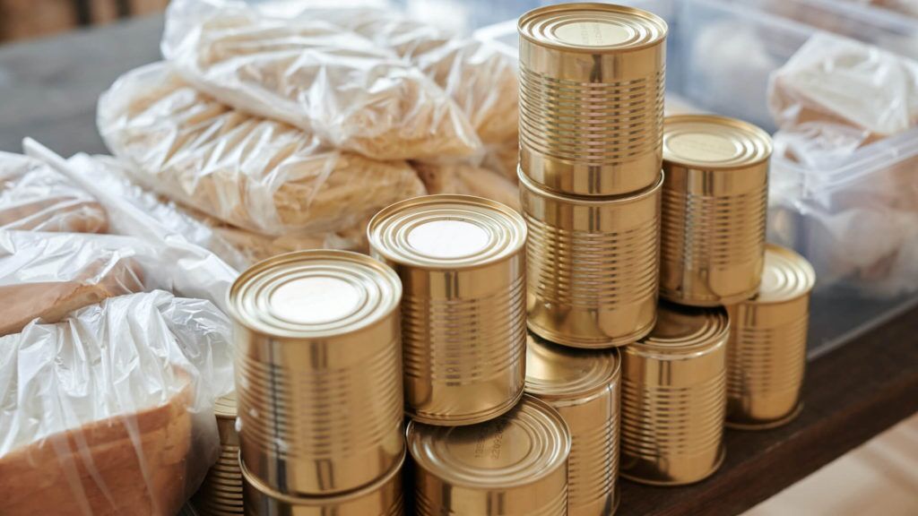 Tin Packaging for Food Storage and Enhanced Food Preservation
